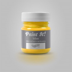 Paint It! by Rainbow Dust Edible Food Paint (25ml) - Yellow