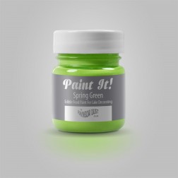 Paint It! by Rainbow Dust Edible Food Paint (25ml) - Spring Green