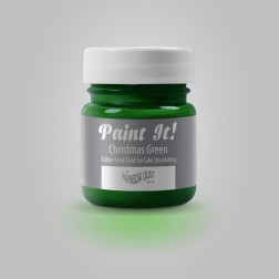 Paint It! by Rainbow Dust Edible Food Paint (25ml) - Christmas Green