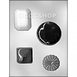 Assorted Chocolate Pieces Mini Mould