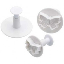 Butterfly Plunger Cutter Veined - Set of 3