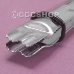 Closed Scallop Serrated Crimpers 19mm