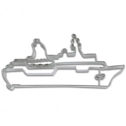 Cruise Ship Stainless Steel Cookie Cutter