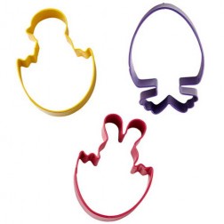 Egg Characters Cookie Cutter Set