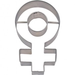 Female Sign Stainless Steel Cookie Cutter