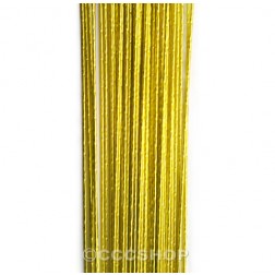 50 Metallic Gold Florist Wires - 26 Gauge
