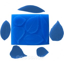 Multipurpose Leaves Floramat Silicone Mould