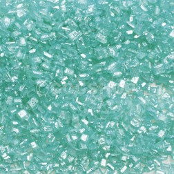 Pearlescent Turquoise Sparkling Sugar Crystals