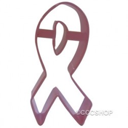 Pink Awareness Ribbon Cookie Cutter