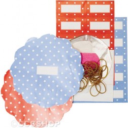 Dotty Preserve Sealing and Labelling Set