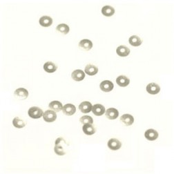 Silver Sequin Glitter Shapes