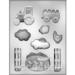 Farm Animals Chocolate Mould
