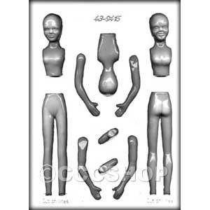 People Body and Clothing Sugarcraft Moulds
