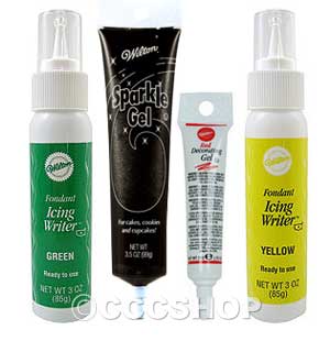 Icing Writers and Gels