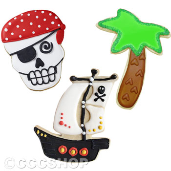 Pirate Cookie Cutters