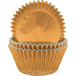 Bronze Foil Cupcake Cases Deep-CC-EBZ650-30