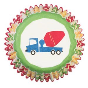 Wheels Mini Cupcake Cases
