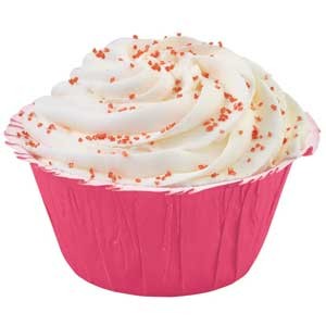 Rose Ruffled Baking Cups