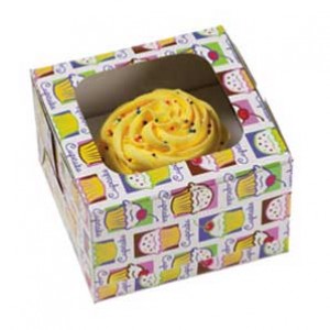 Cupcake Heaven Single Cupcake Box