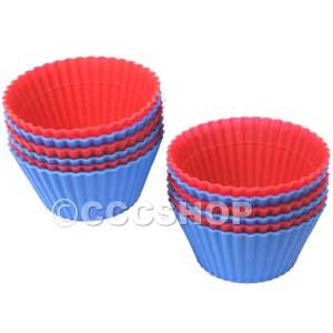 Mini Round Silicone Cake Cases
