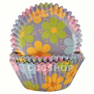 Flower Cupcake Cases