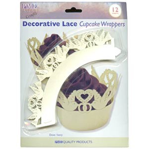 Ivory Dove Cupcake Wrappers