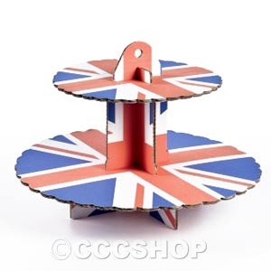 Union Jack Cupcake Stand