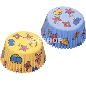 Funky Flower Muffin Cake Cases