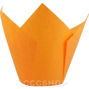 Orange Muffin Wrappers