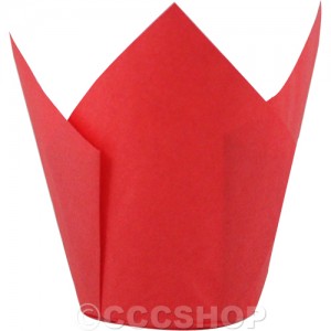 Red Muffin Wrappers