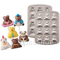Bear 3D Cake Pop Pan