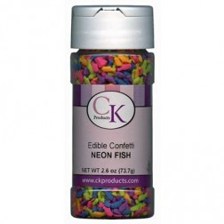 Multi Colour Fish Sprinkles, 2.6oz