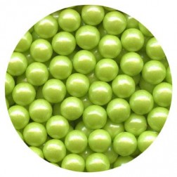 Pearl Lime Green Candy Beads