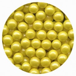 Pearl Yellow Candy Beads