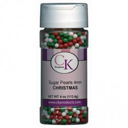Christmas Sugar Pearls