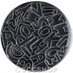 Alphabet Cookie Cutter Set