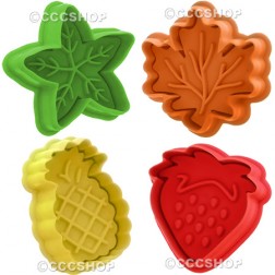 Assorted Fondant Plunger Cutter Set