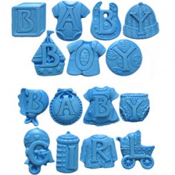 Baby Letters Silicone Mould