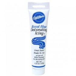 Blue Wilton Decorating Icing