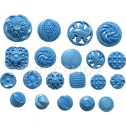 Button Set 2 Silicone Mould