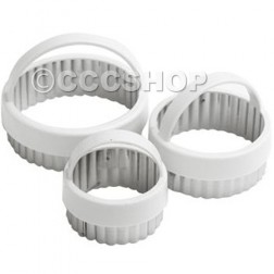 Crinkle Circle Cookie Cutter Set
