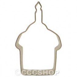 Cupcake with Candle Cookie Cutter