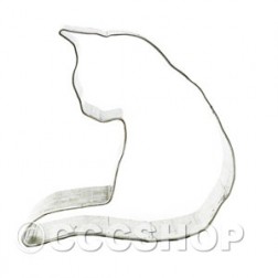 Curled Cat Cookie Cutter