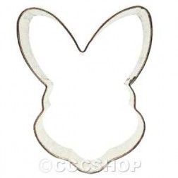 Cute Bunny Head Cookie Cutter