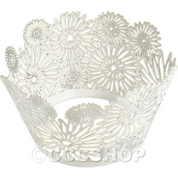 Dahlia Laser Cupcake Wrappers