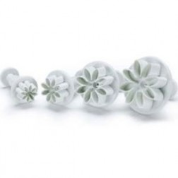 Set 4 Daisy Marguerite Plunger Cutters