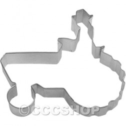 Farmer on Tractor Cookie Cutter