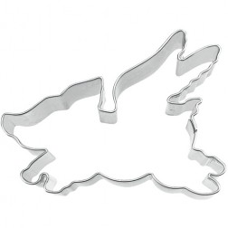 Flying Pig Stainless Steel Cookie Cutter