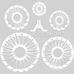 FMM 5pc Daisy Collection Cutter Set