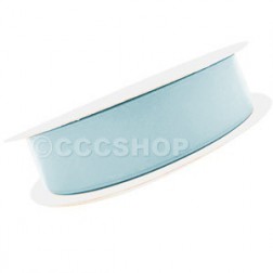 12mm Ice Blue Double Sided Satin Ribbon 